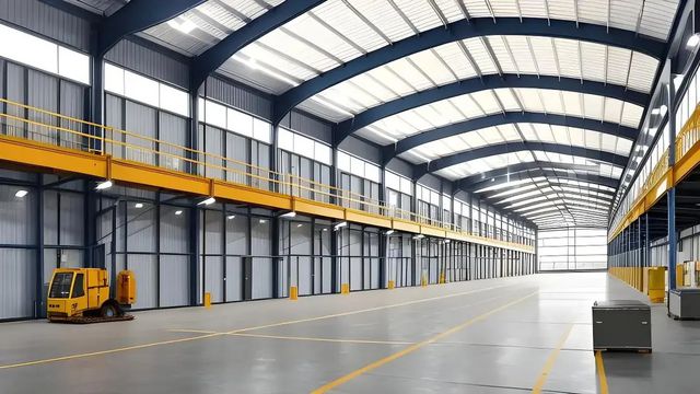 陜西廠房車間裝修西安廠房車間裝修咸陽施工(圖3)