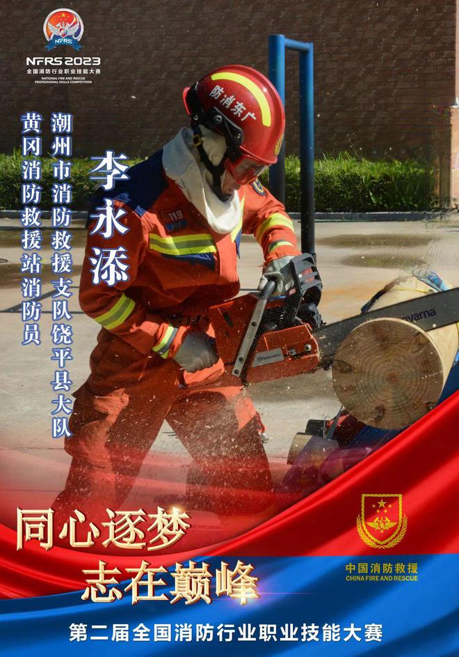 第二屆全國消防行業(yè)職業(yè)技能大賽廣東參賽選手風采錄(圖5)