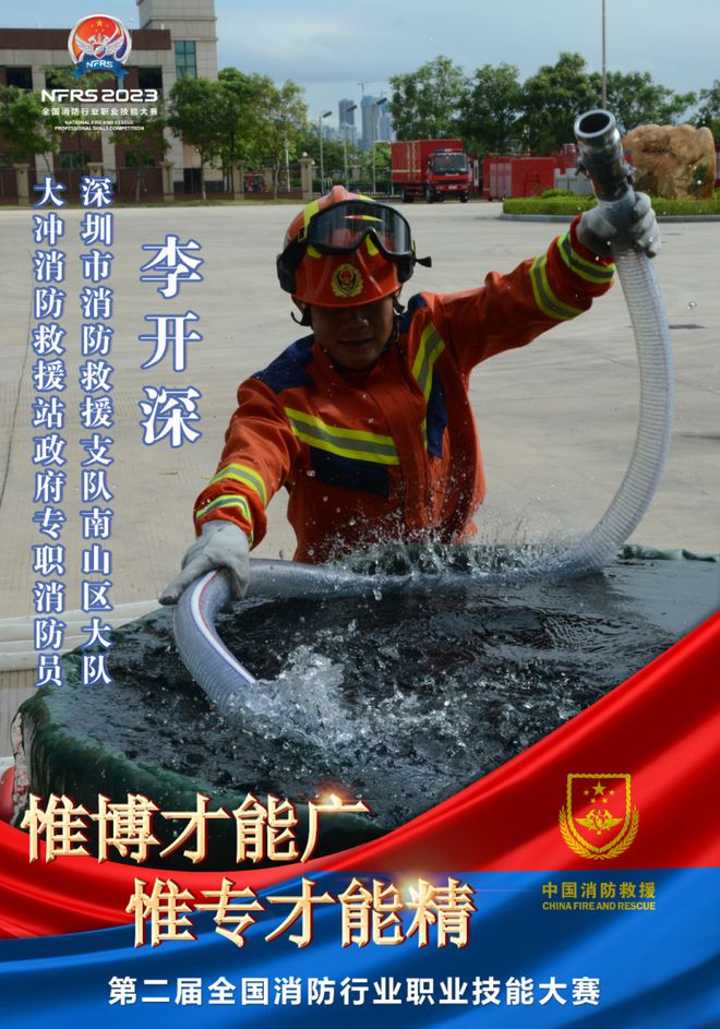第二屆全國消防行業(yè)職業(yè)技能大賽廣東參賽選手風采錄(圖6)