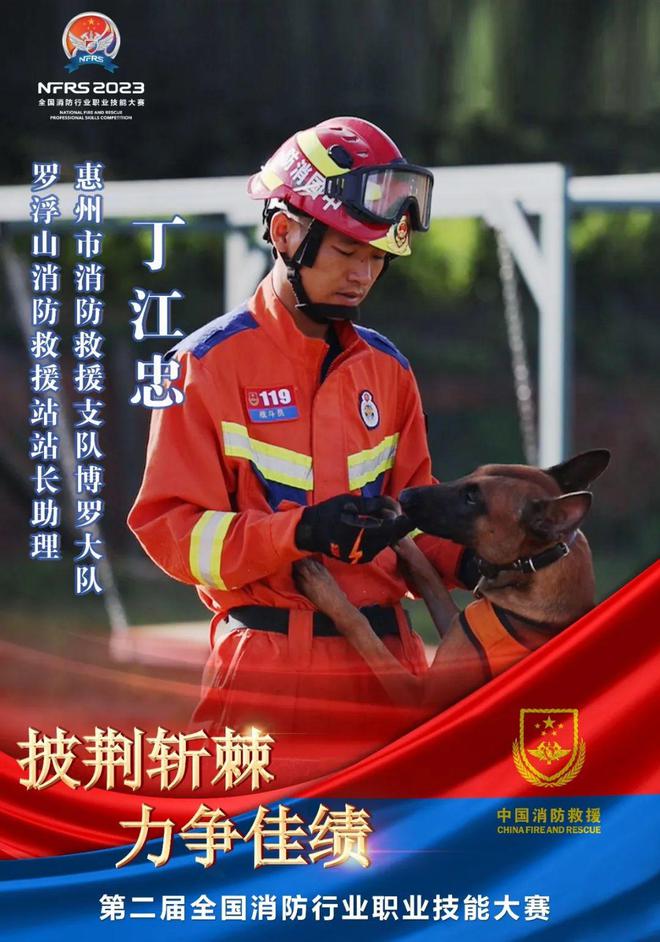 第二屆全國消防行業(yè)職業(yè)技能大賽廣東參賽選手風采錄(圖9)