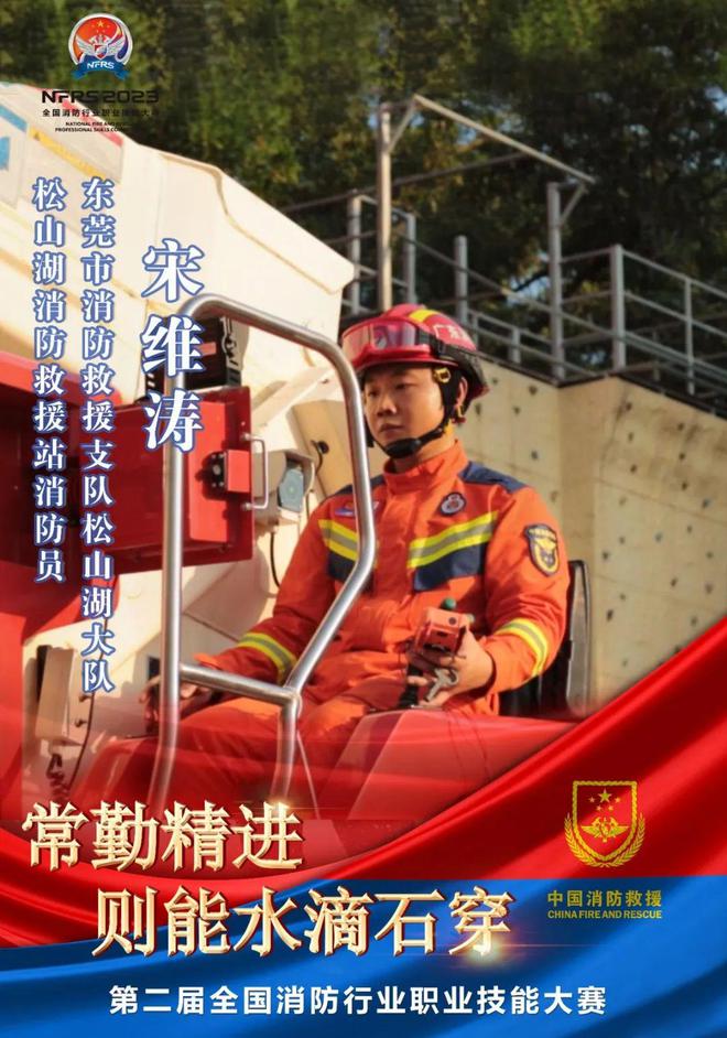 第二屆全國消防行業(yè)職業(yè)技能大賽廣東參賽選手風采錄(圖11)
