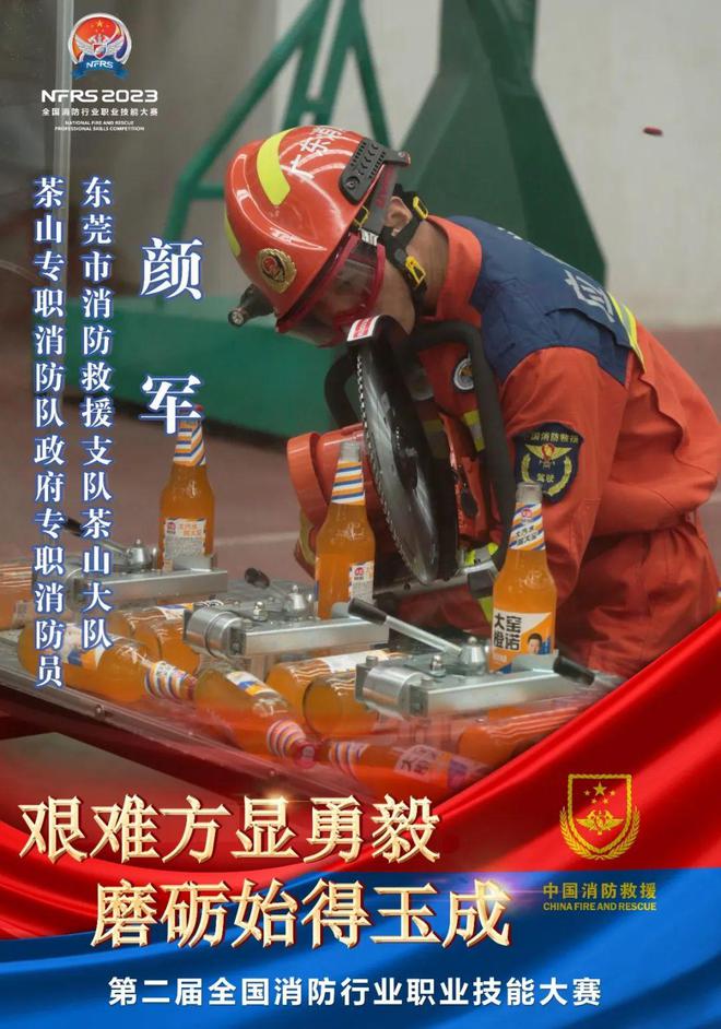 第二屆全國消防行業(yè)職業(yè)技能大賽廣東參賽選手風采錄(圖12)
