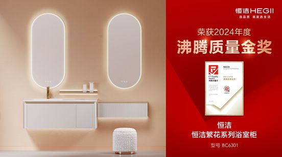 行業(yè)金獎數(shù)第一全品類金獎大滿貫！恒潔閃耀2024沸騰質(zhì)量獎年度盛典(圖11)