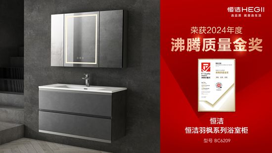 行業(yè)金獎數(shù)第一全品類金獎大滿貫！恒潔閃耀2024沸騰質(zhì)量獎年度盛典(圖12)