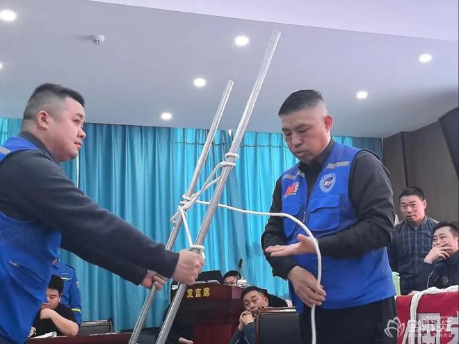 金湖藍天：全力備戰(zhàn)國家應急救援員考核(圖6)
