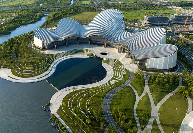 新地標(biāo)！北京建院+保羅·安德魯作品：南通大劇院(圖4)