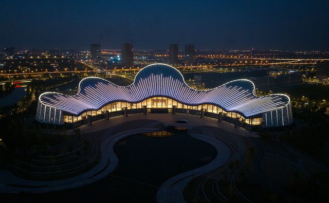 新地標(biāo)！北京建院+保羅·安德魯作品：南通大劇院(圖8)
