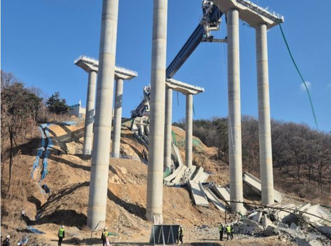 韓國施工現(xiàn)場發(fā)生坍塌事故2名中國工人死亡、1名中國工人受傷！(圖4)