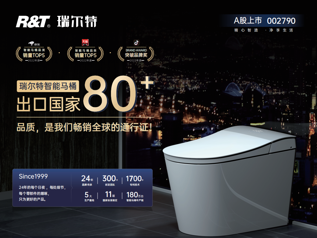 智能馬桶“顯眼包”出圈瑞爾特2024再獲“高期望值”(圖2)