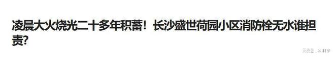 凌晨大火燒穿31層！業(yè)主哭訴：物業(yè)公司必須負(fù)責(zé)消防栓居然沒水(圖13)