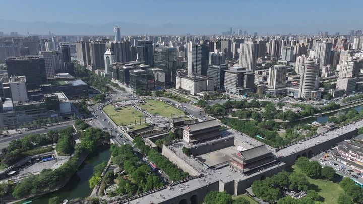 在古絲路起點(diǎn)擁抱世界——陜西打造高能級對外開放平臺觀察(圖1)